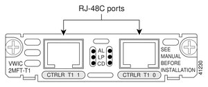 Cisco Systems VWIC-2MFT-T1