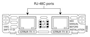 Cisco Systems VWIC-2MFT-T1-DI