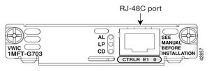 Cisco Systems VWIC-1MFT-G703