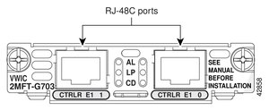Cisco Systems VWIC-2MFT-G703